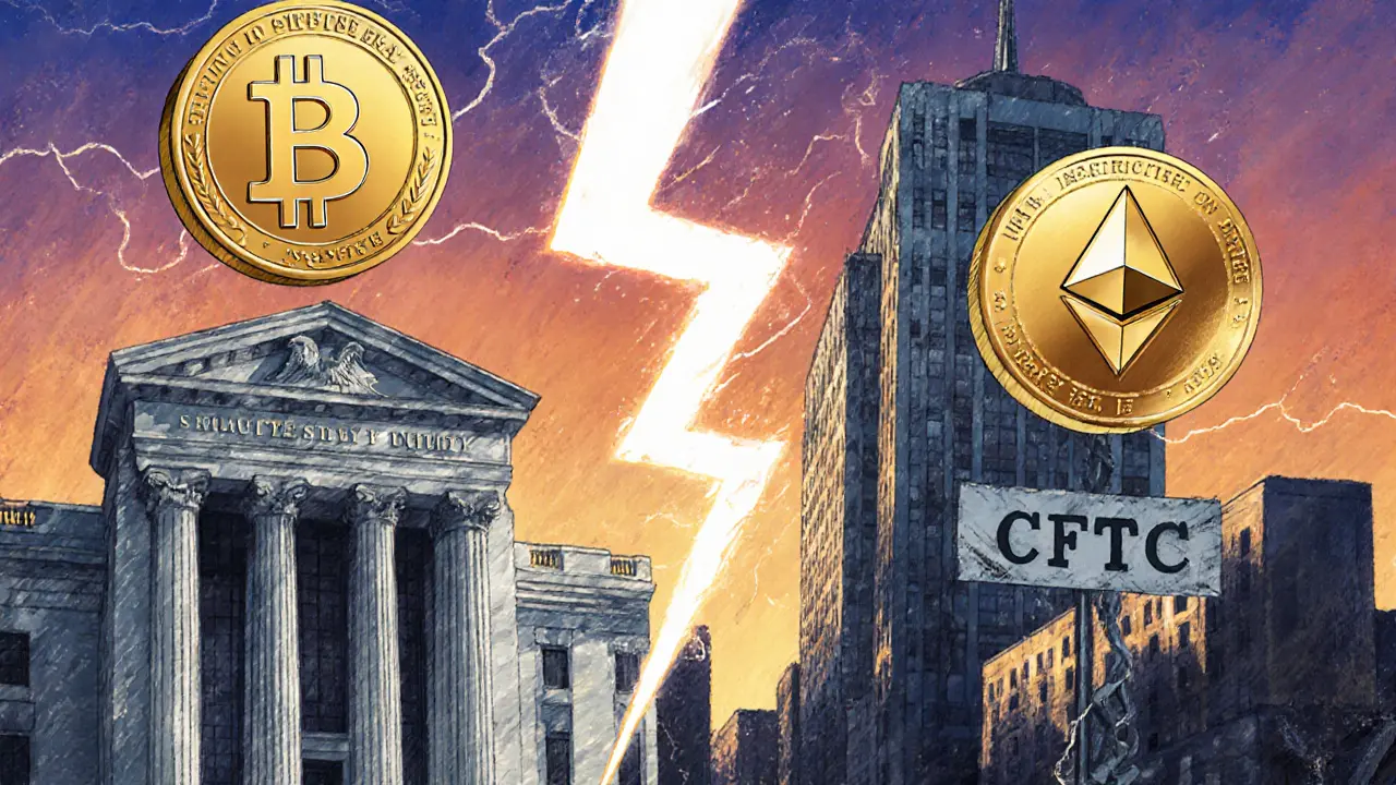 SEC vs CFTC: la guerra giurisdizionale sulle criptovalute
