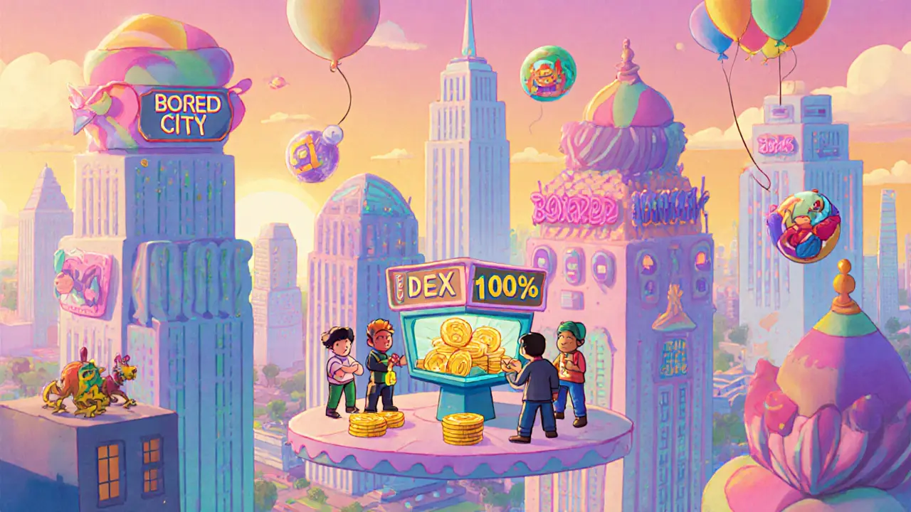 Recensione completa di Bored Candy City: DEX su Cronos con commissioni minime