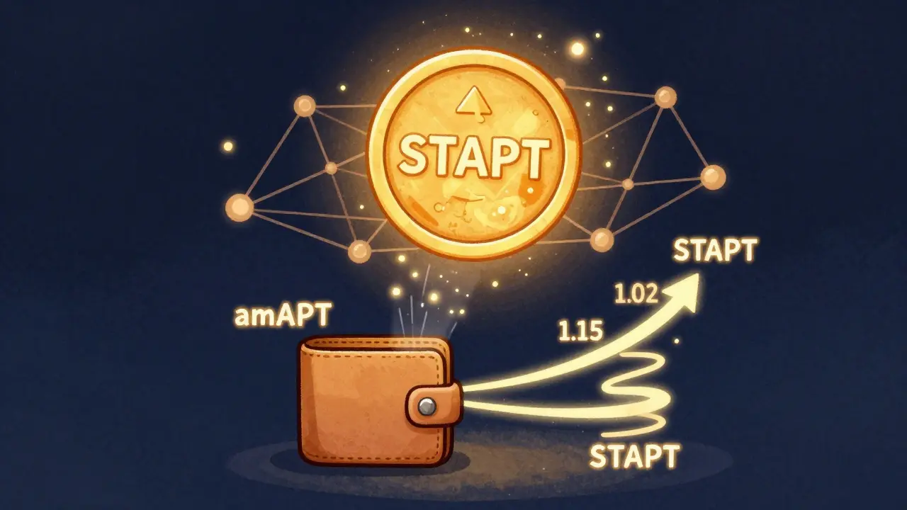 Cos'è la moneta crypto Amnis Staked Aptos (STAPT) e come funziona