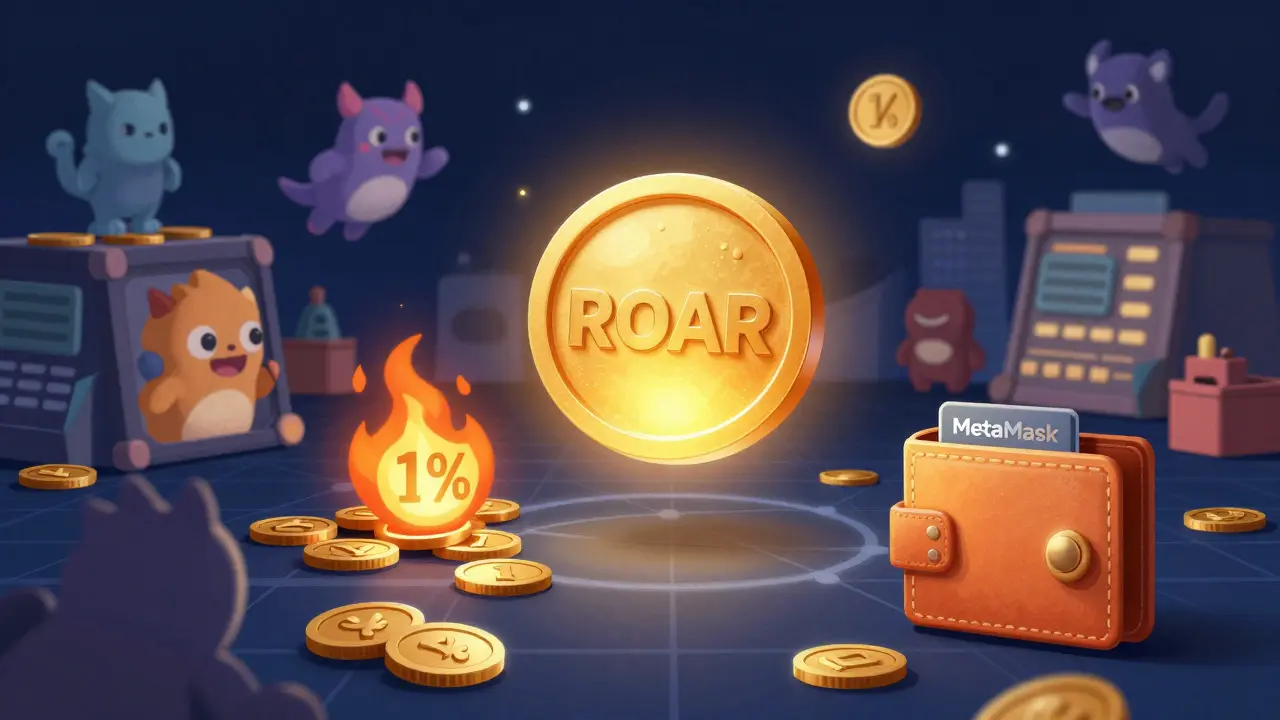 Cos'è RoArts Token (ROAR): la criptovaluta gaming con meccaniche deflazionistiche