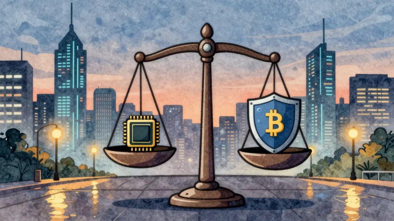 Investitore bilancia innovazione e sicurezza con bilance