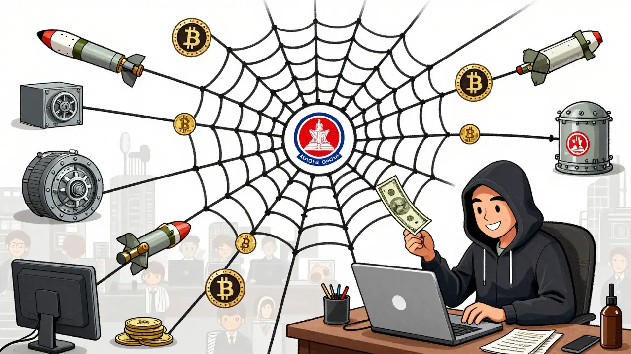 Una rete internazionale di riciclaggio collega la Corea del Nord a Cambogia, casinò e missili.