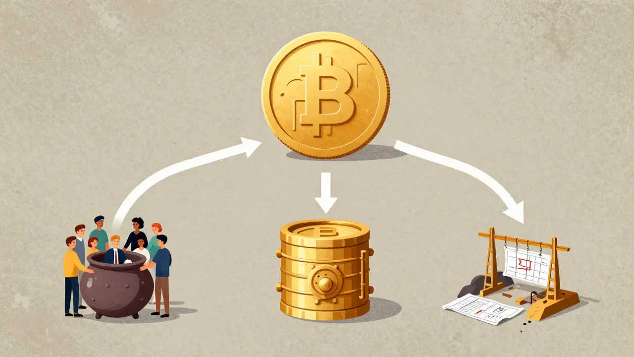 Rappresentazione artistica della distribuzione del token BEETS e governance DAO