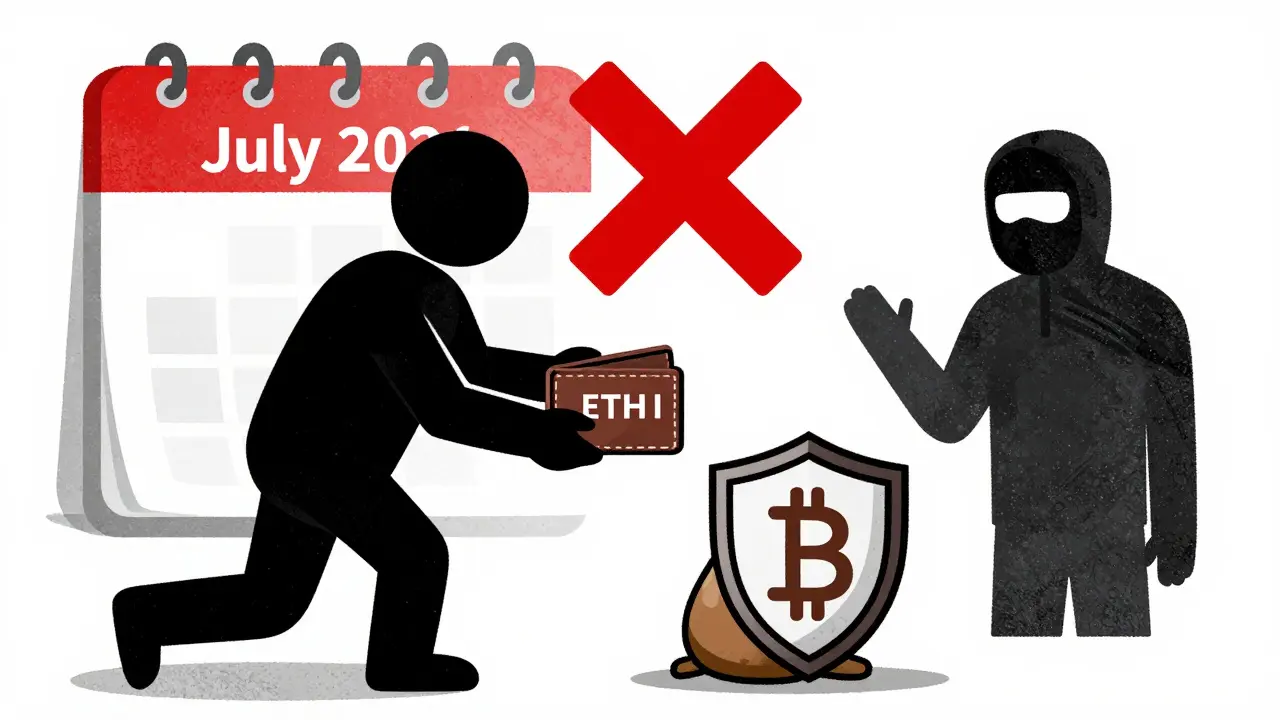 Avviso di sicurezza contro le truffe relative agli airdrop scaduti