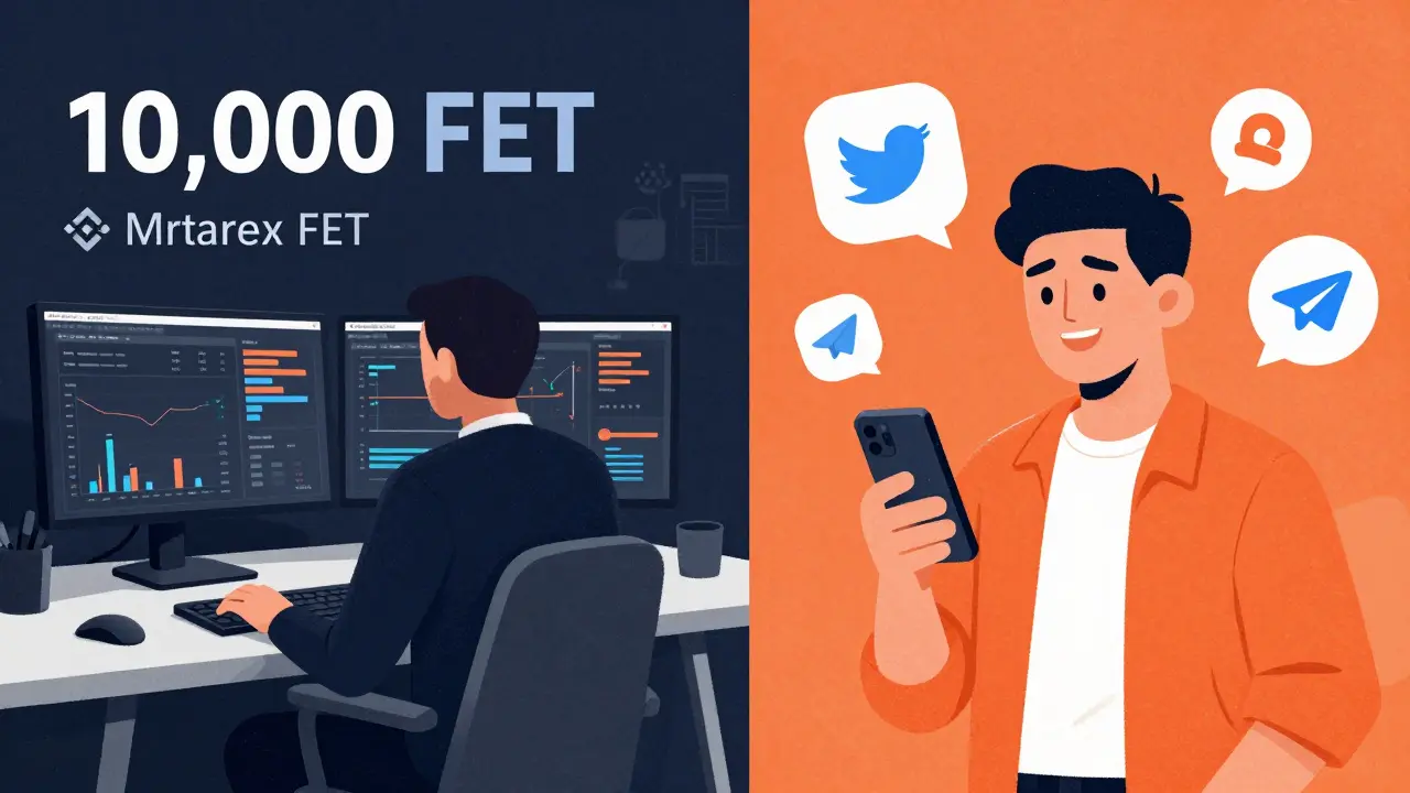 Confronto tra investitori istituzionali e utenti social per l'airdrop