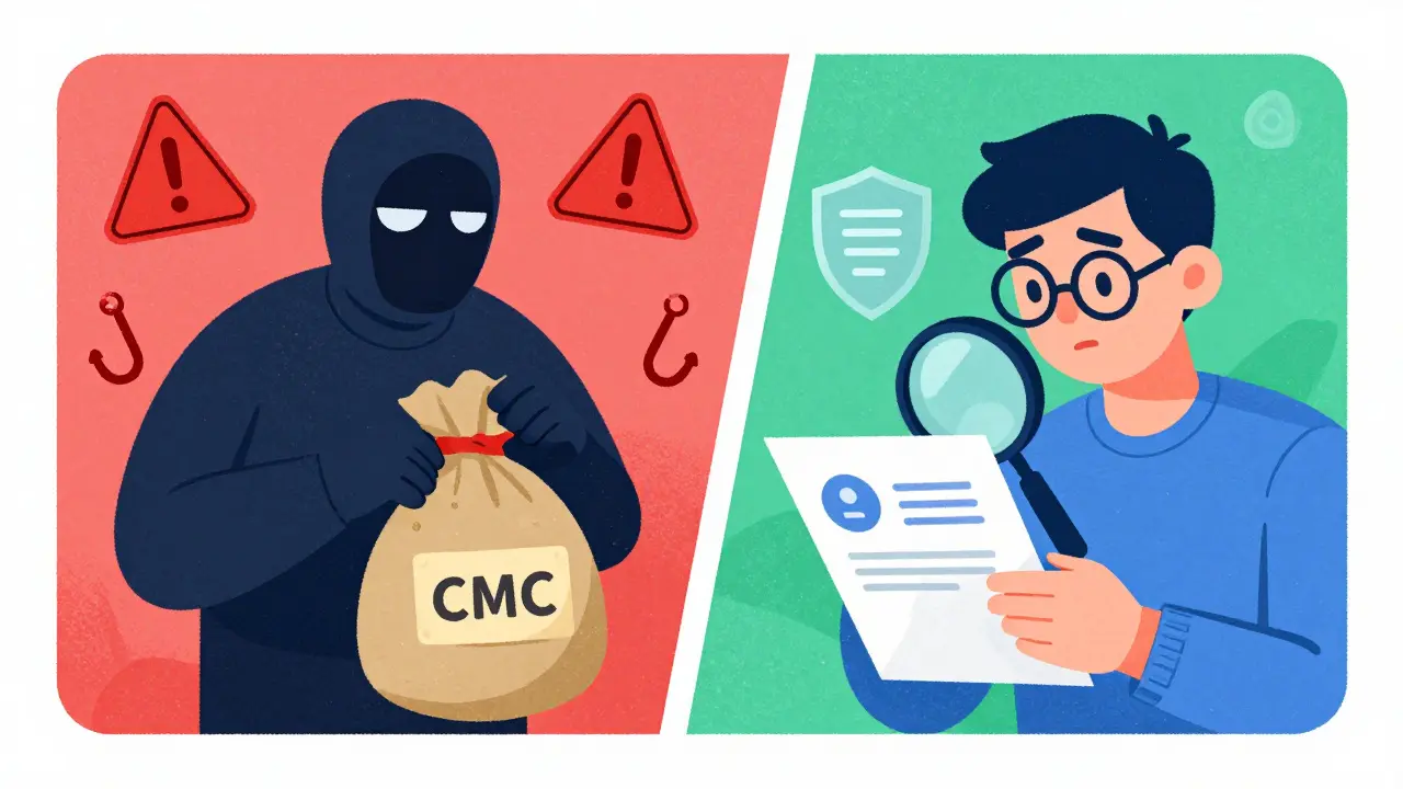 Illustrazione che mostra la differenza tra airdrop legittimi e truffe phishing