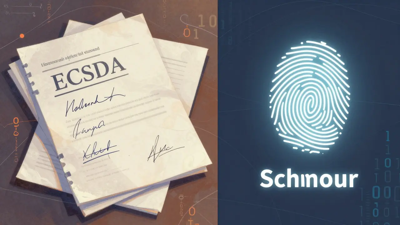 Schnorr vs ECDSA in Bitcoin: Perché le firme Schnorr sono il futuro