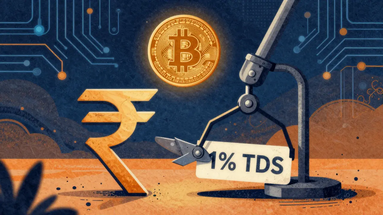 TDS dell'1% sulle criptovalute in India: guida completa al prelievo fiscale
