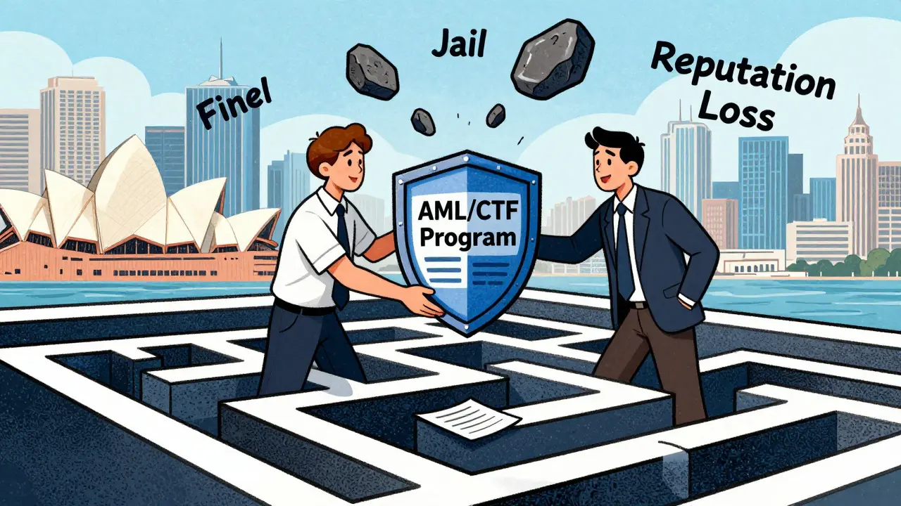 Consulente che protegge un'azienda dalle sanzioni con scudo AML