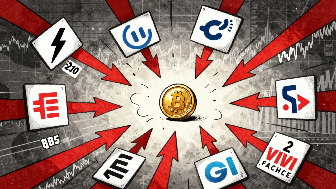 Token FAF con prezzi frammentati e bassa liquidità