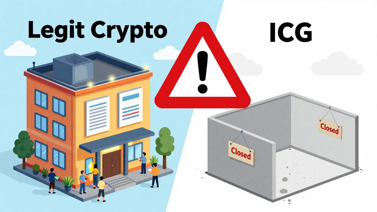 Confronto visivo tra progetto crypto solido e abbandonato