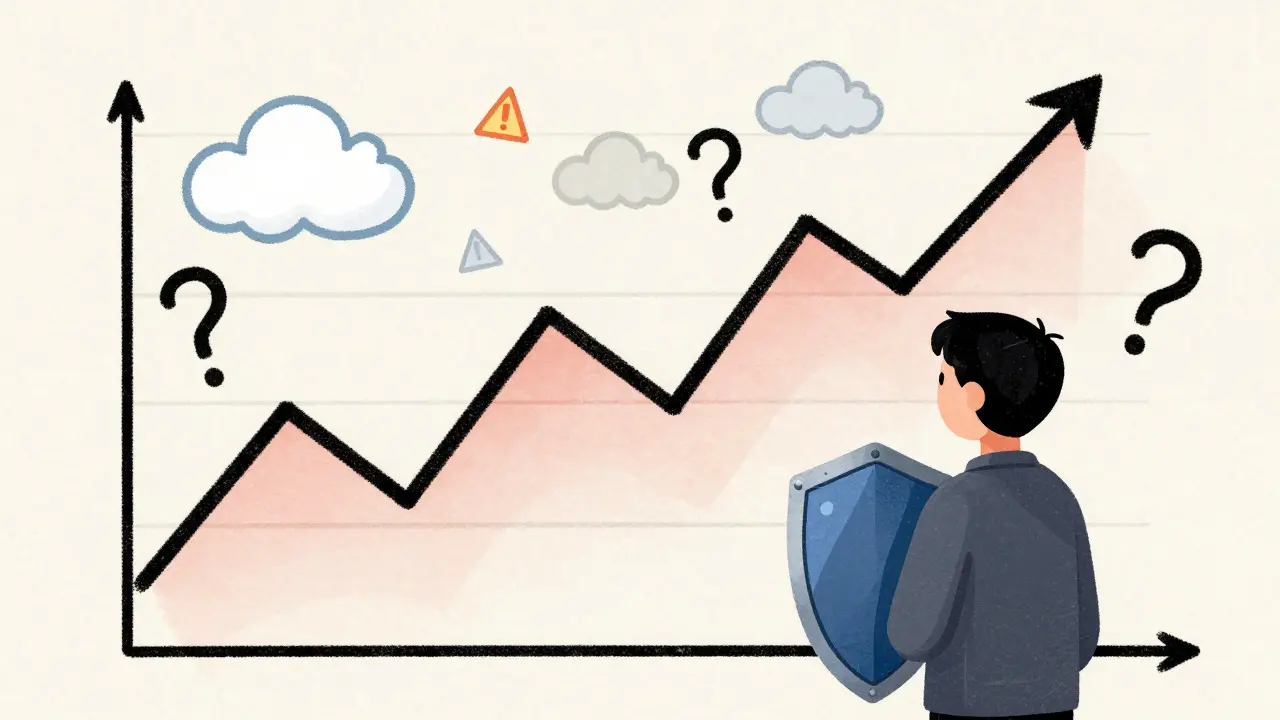 Illustrazione della volatilità del mercato e dei rischi associati al token GAI