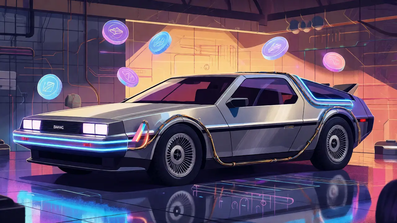 Cos'è DeLorean (DMC): la crypto che unisce auto e blockchain
