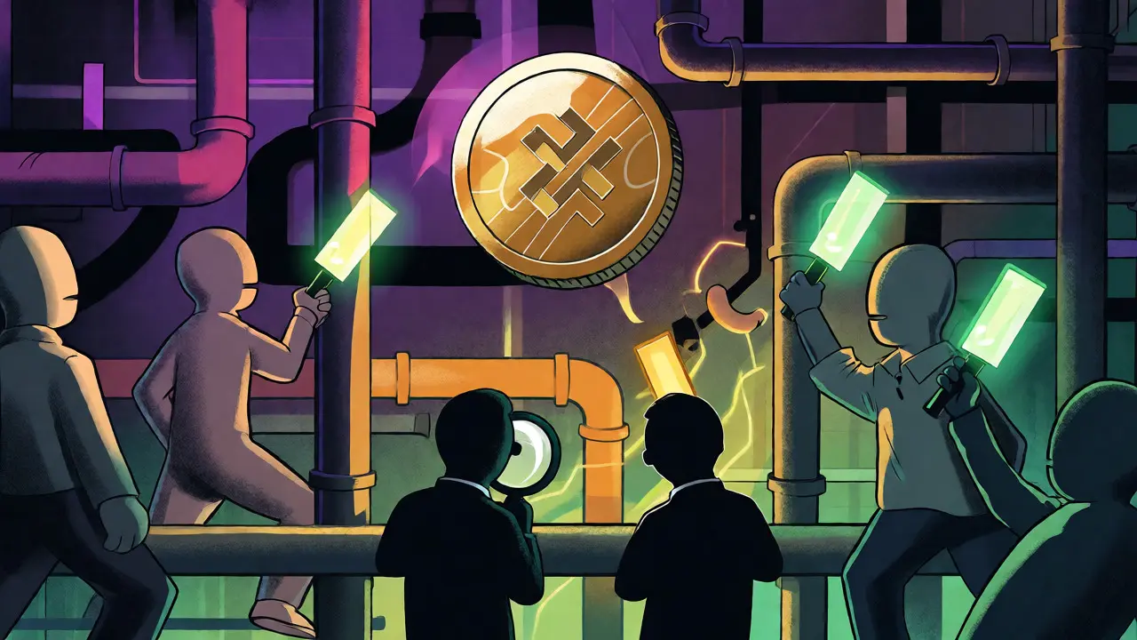 Rete di transazioni crypto ombra che evita i regolatori